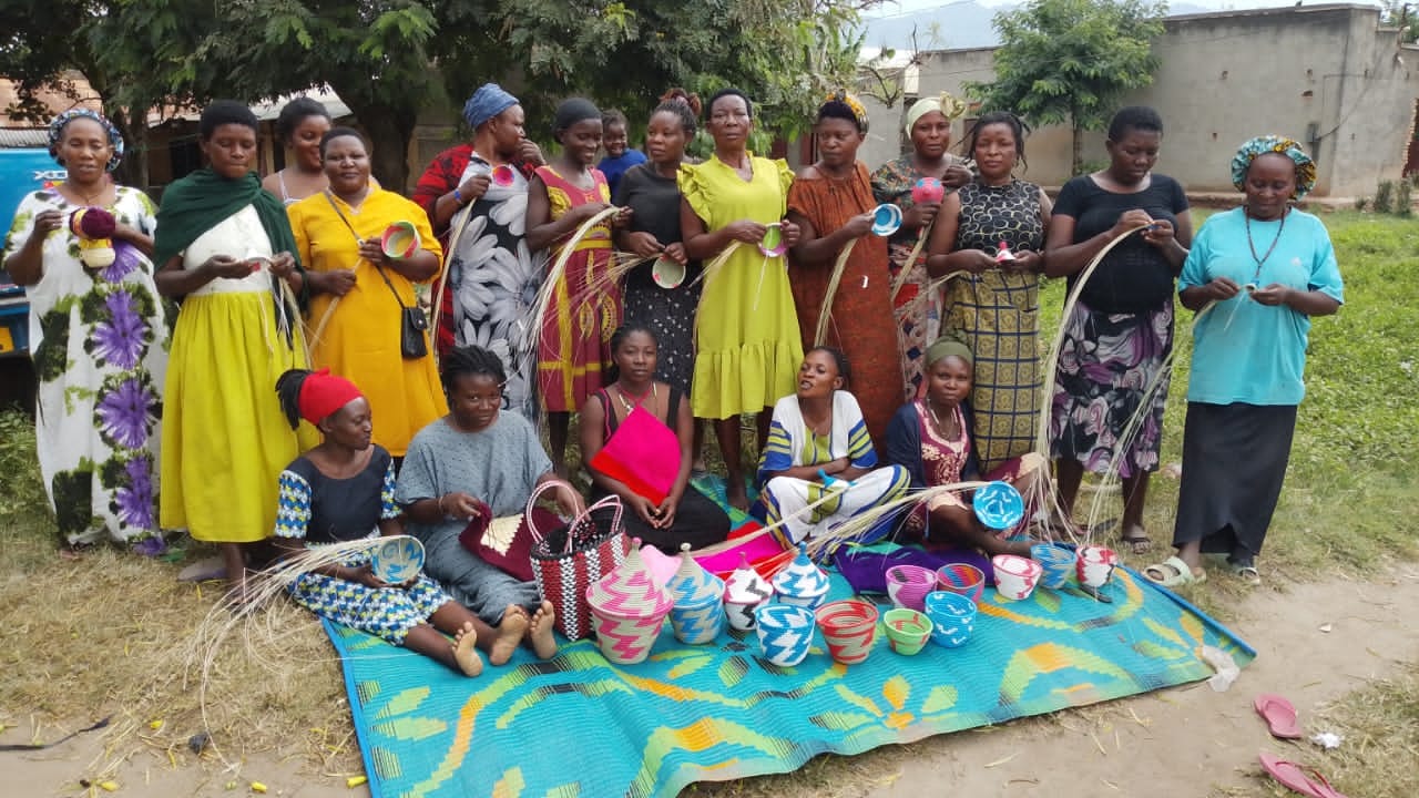 Women learning tailoring — MOFA Artisan Skills Program, Kasese Uganda