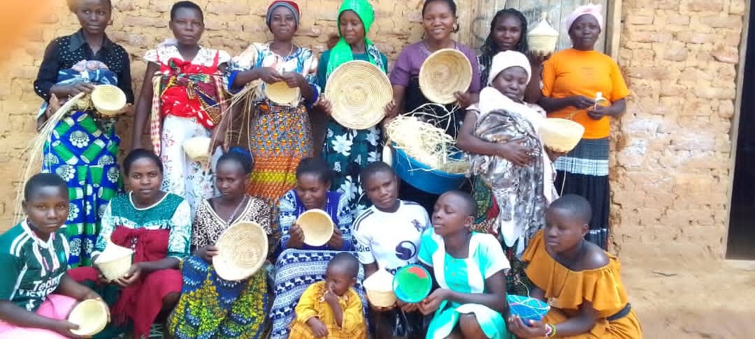 Women's cooperative craft group — MOFA Artisan Skills Program, Kasese Uganda