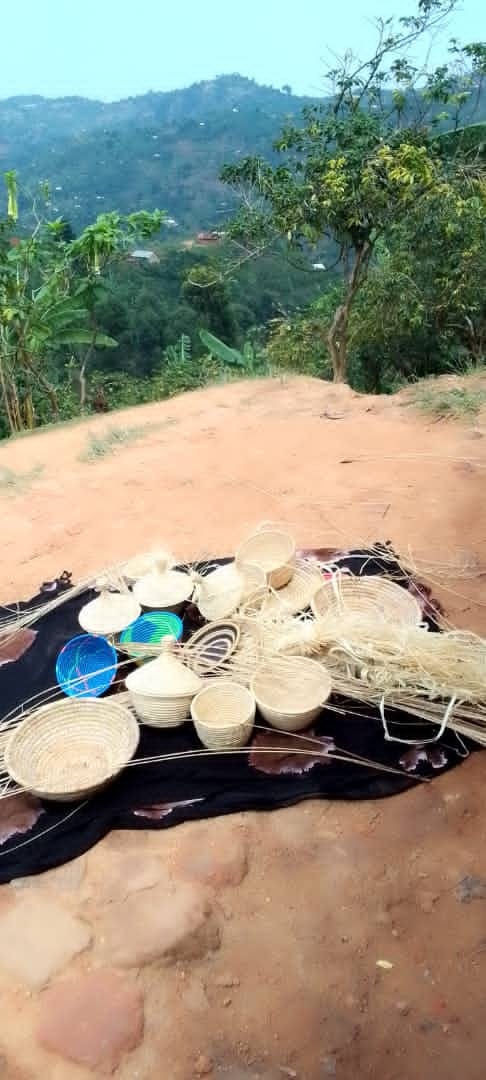 Handcraft training session — MOFA Artisan Skills Program, Kasese Uganda