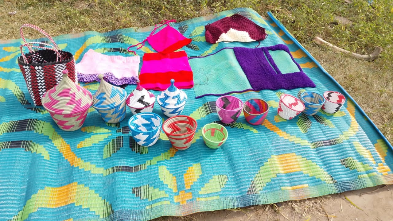 Young artisans at work — MOFA Artisan Skills Program, Kasese Uganda