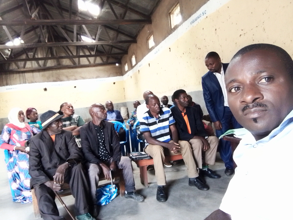 Capacity building meetings with MOVFACOS farmer group representatives, Kasese Uganda